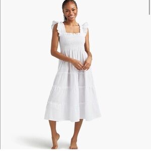 NWT Hill house Ellie Nap Dress White Eyelet Dress XS